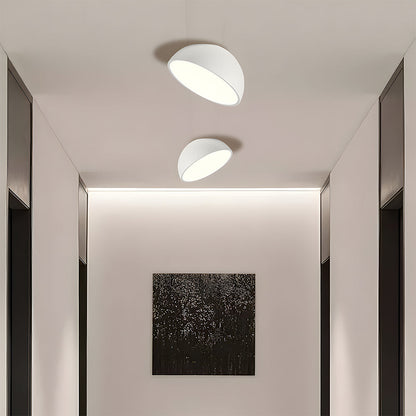 Plafonnier LED rond moderne Ceiling Lamp Electro Paris Blanc D20*H20cm 3 Changement de couleur à l'aide d'un interrupteur
