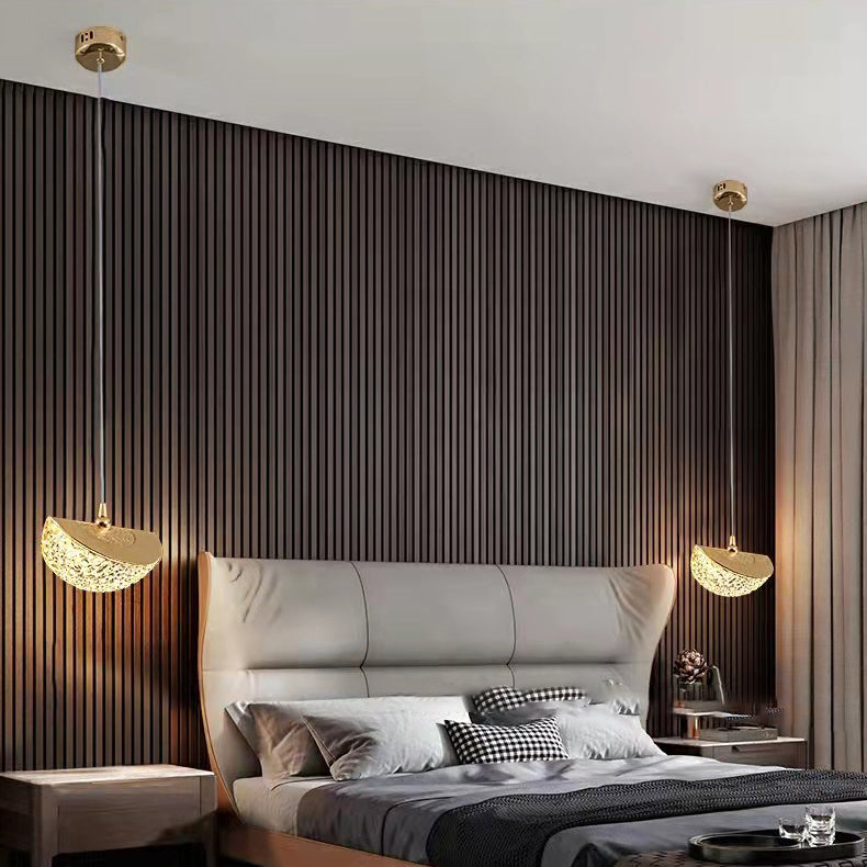 Plafonnier LED rond moderne avec base en fer Ceiling Lamp Electro Paris