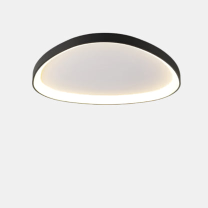 Plafonnier Moderne à Encastrer pour Intérieurs Contemporains Ceiling Lamp Electro Paris Noir | 42cm Dimmable avec télécommande (2200K à 6500K)