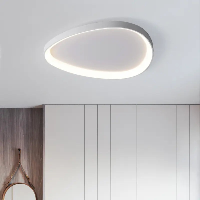 Plafonnier Moderne à Encastrer pour Intérieurs Contemporains Ceiling Lamp Electro Paris Blanc | 42cm Dimmable avec télécommande (2200K à 6500K)