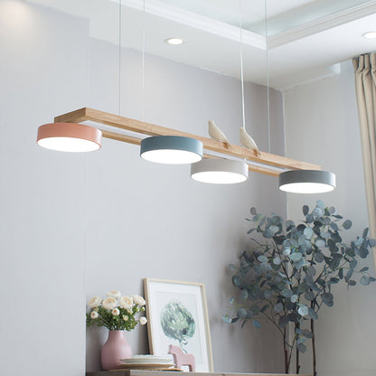 Plafonnier Moderne Inspiré de la Nature avec Détails d'Oiseaux Ceiling Lamp Electro Paris