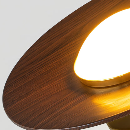 Plafonnier Moderne avec Détail Imitation Bois Ceiling Lamp Electro Paris