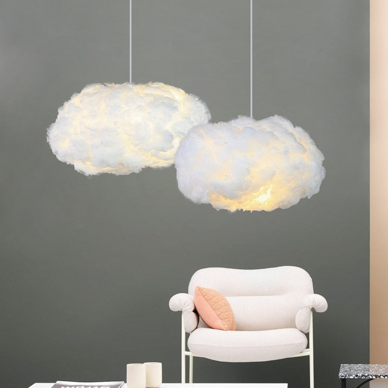 Plafonnier Nuage Flottant à LED pour Intérieurs Rêveurs Ceiling Lamp Electro Paris