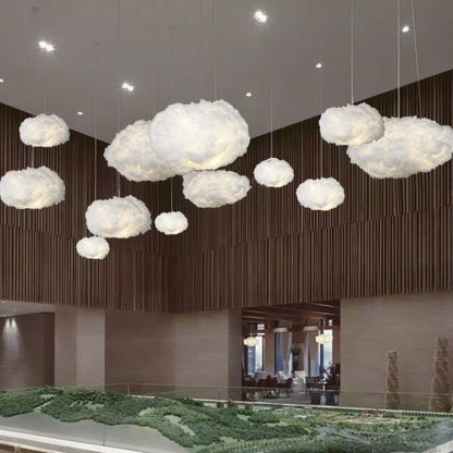 Plafonnier Nuage Flottant à LED pour Intérieurs Rêveurs Ceiling Lamp Electro Paris