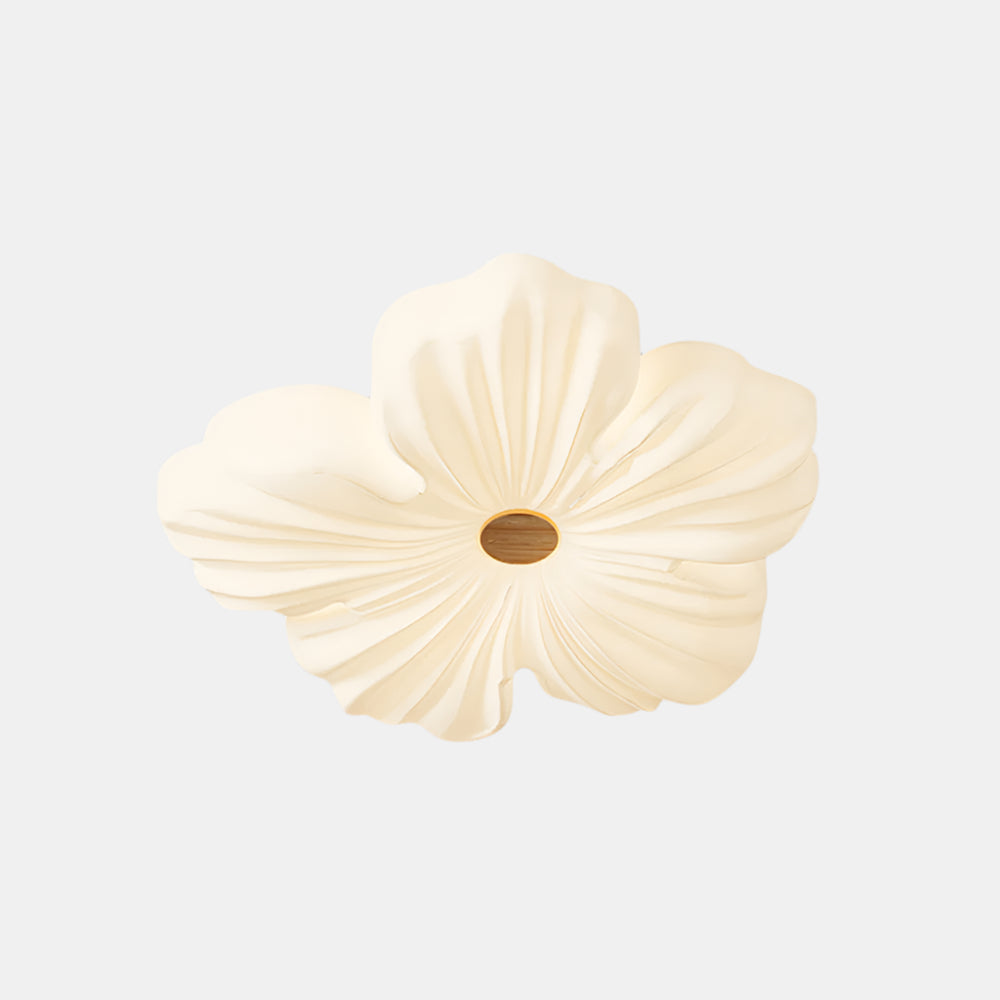 Plafonnier Pétales Crème Moderne à LED pour Intérieurs Élégants Ceiling Lamp Electro Paris 1 Tête ∅ 33 cm x H 10.9 cm Lumière chaude
