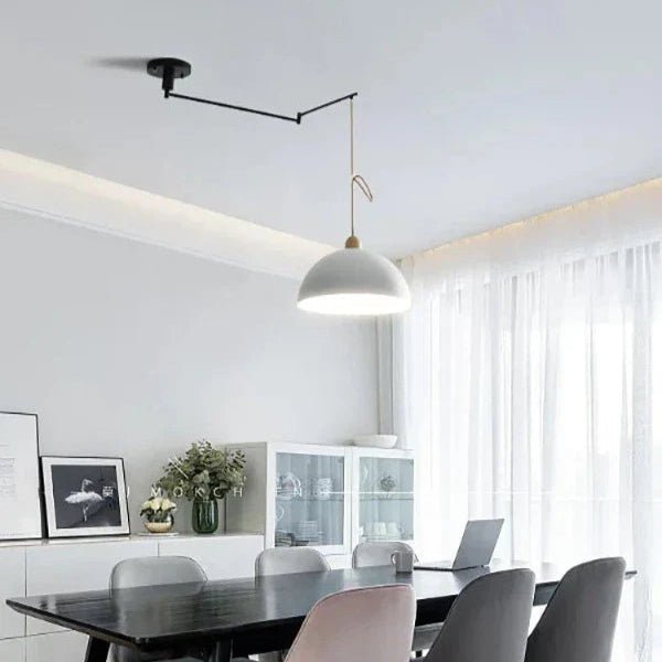 Plafonnier Réglable pour Intérieurs Modernes Plafonnier Electro Paris Noir et blanc Lumière chaude 3000K