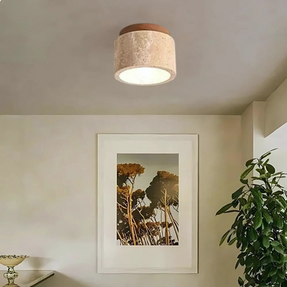 Plafonnier Rond Minimaliste pour Éclairage Ambiant Doux Ceiling Lamp Electro Paris