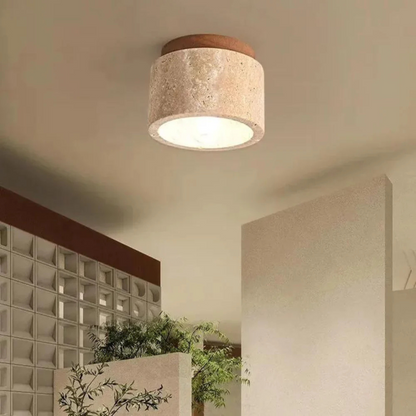 Plafonnier Rond Minimaliste pour Éclairage Ambiant Doux Ceiling Lamp Electro Paris