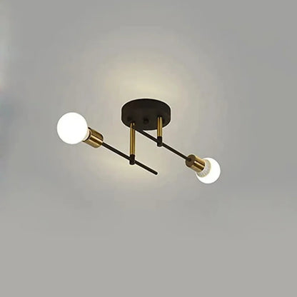 Plafonnier à double tête pour une décoration moderne et classique Ceiling Lamp Electro Paris