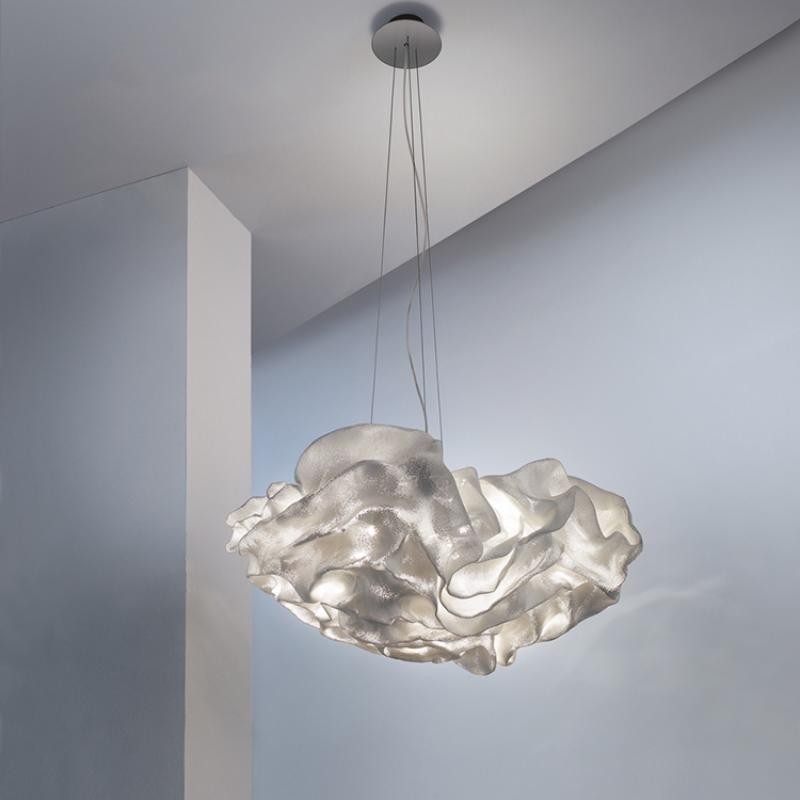 Plafonnier minimaliste inspiré des nuages pour les intérieurs douillets Ceiling Lamp Electro Paris