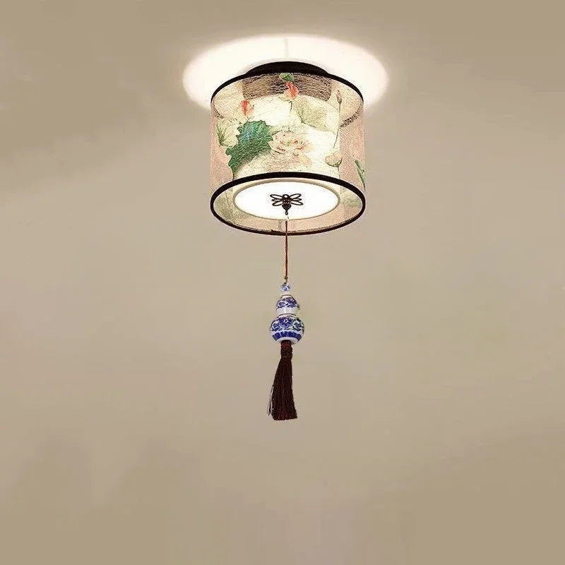 Plafonnier moderne au design inspiré du lotus et à l'éclairage doux Ceiling Lamp Electro Paris K-Pendentif