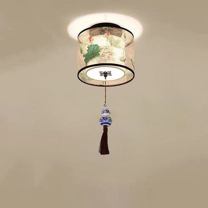 Plafonnier moderne au design inspiré du lotus et à l'éclairage doux Ceiling Lamp Electro Paris K-Pendentif