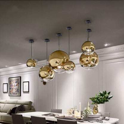 Plafonnier moderne avec boules suspendues Ceiling Lamp Electro Paris