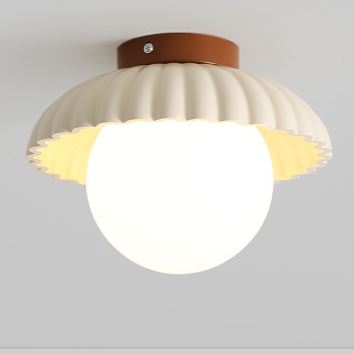 Plafonnier moderne avec bouton de fleur pour couloir et entrée Ceiling Lamp Electro Paris