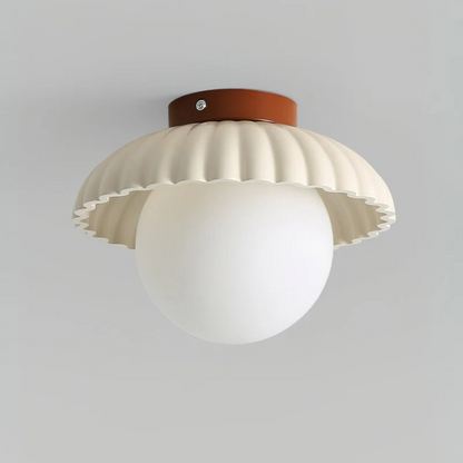 Plafonnier moderne avec bouton de fleur pour couloir et entrée Ceiling Lamp Electro Paris