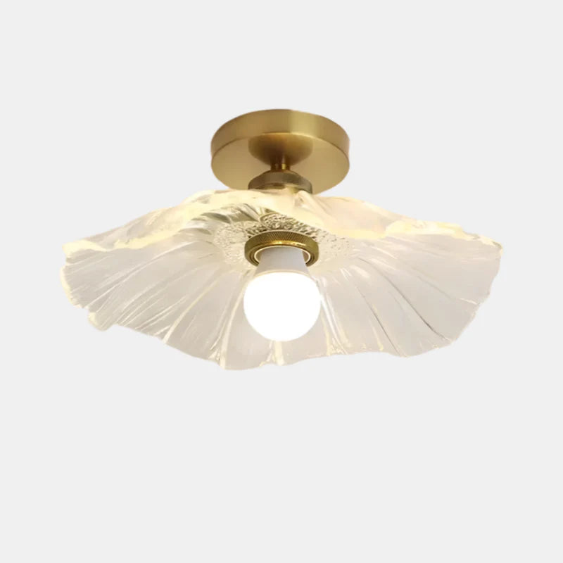 Plafonnier moderne en verre au design minimaliste Ceiling Lamp Electro Paris Style F
