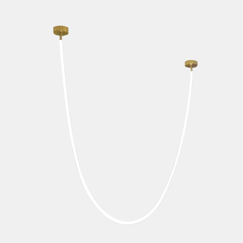 Plafonnier réglable Tracer Loop avec LED intégrée Ceiling Lamp Electro Paris L 200cm (Power~24W) Lumière Chaude