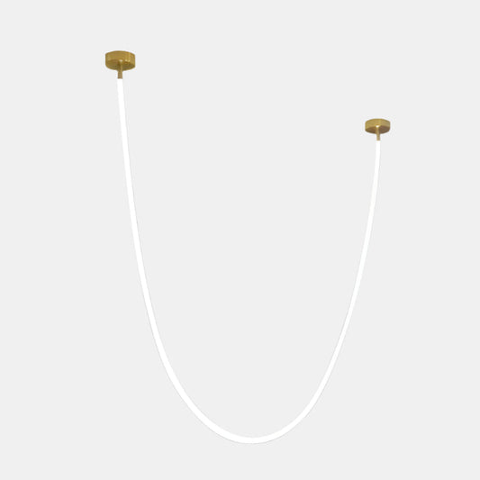 Plafonnier réglable Tracer Loop avec LED intégrée Ceiling Lamp Electro Paris L 200cm (Power~24W) Lumière Chaude