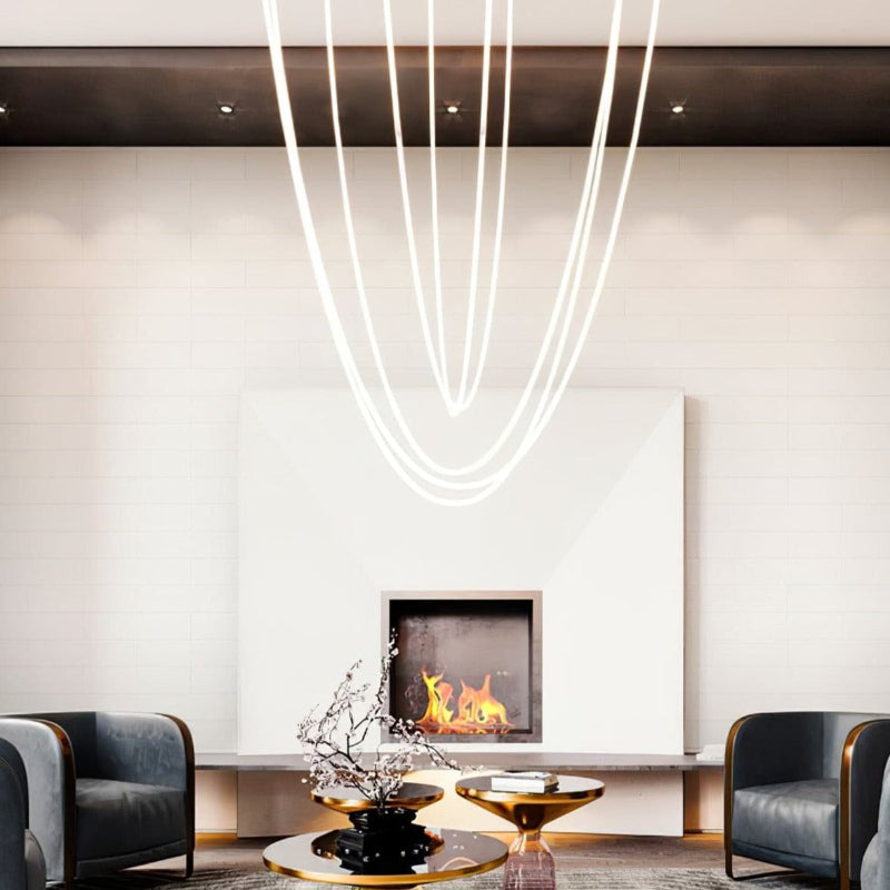 Plafonnier réglable Tracer Loop avec LED intégrée Ceiling Lamp Electro Paris