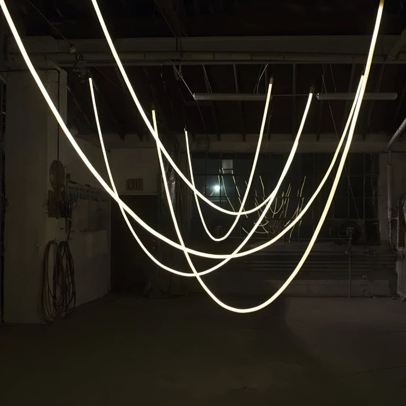 Plafonnier réglable Tracer Loop avec LED intégrée Ceiling Lamp Electro Paris