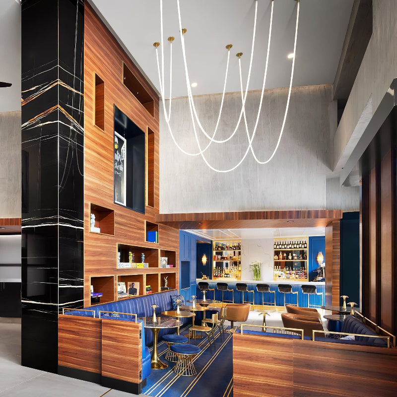 Plafonnier réglable Tracer Loop avec LED intégrée Ceiling Lamp Electro Paris