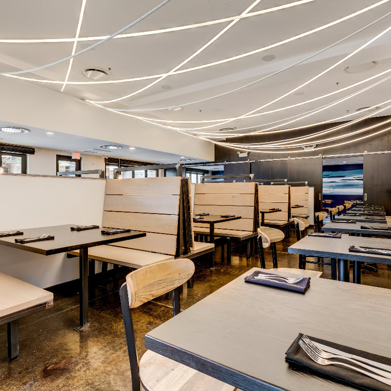 Plafonnier réglable Tracer Loop avec LED intégrée Ceiling Lamp Electro Paris