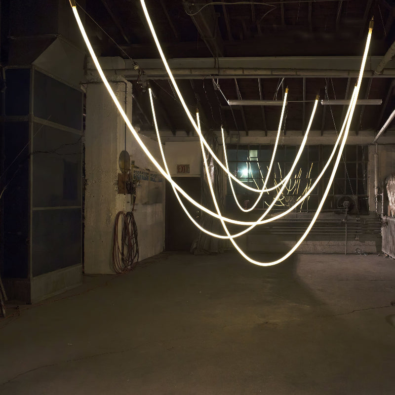 Plafonnier réglable Tracer Loop avec LED intégrée Ceiling Lamp Electro Paris