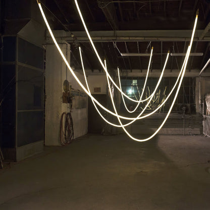 Plafonnier réglable Tracer Loop avec LED intégrée Ceiling Lamp Electro Paris