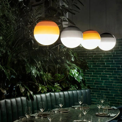 Plafonnier suspendu moderne en verre coloré pour la maison Ceiling Lamp Electro Paris