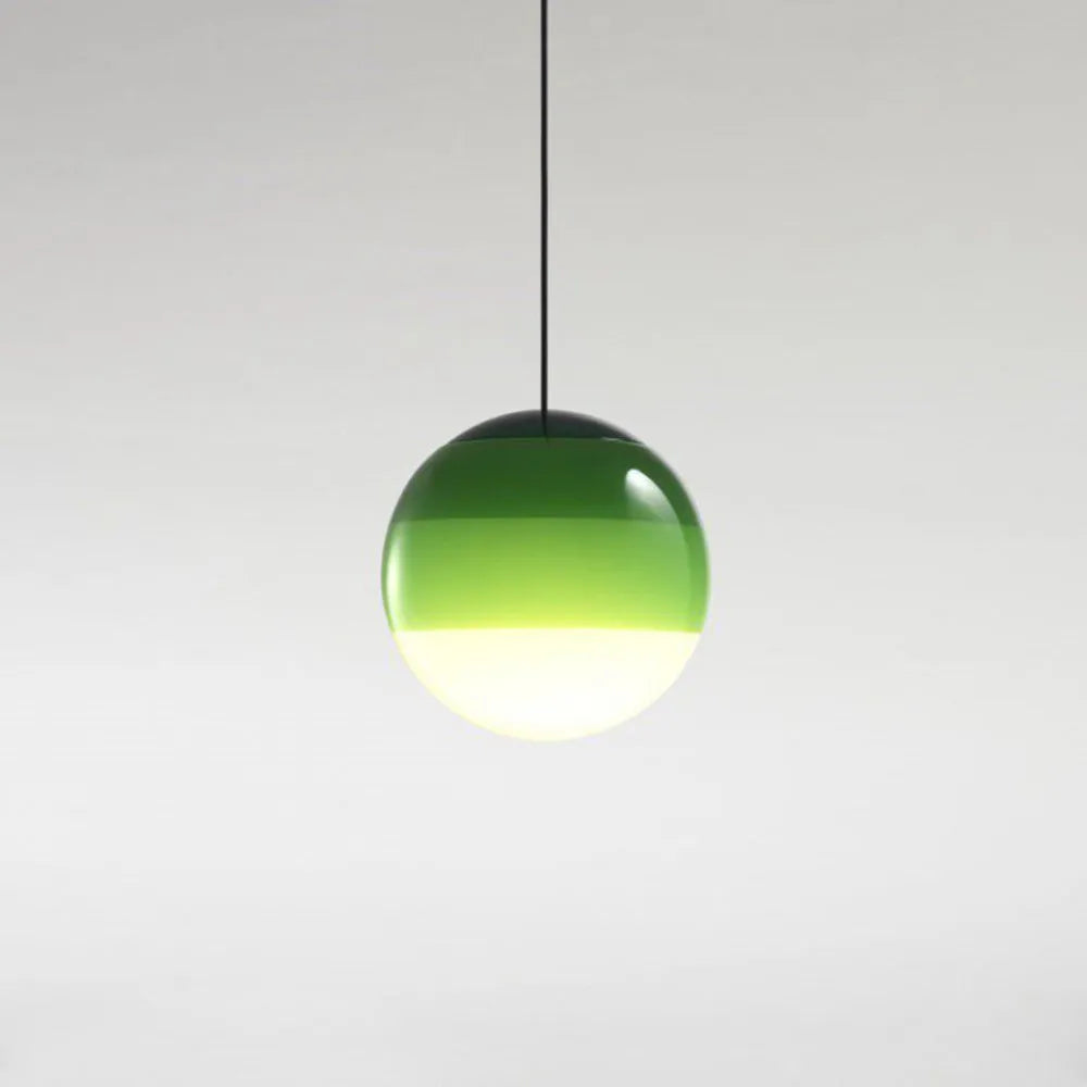 Plafonnier suspendu moderne en verre coloré pour la maison Ceiling Lamp Electro Paris Vert