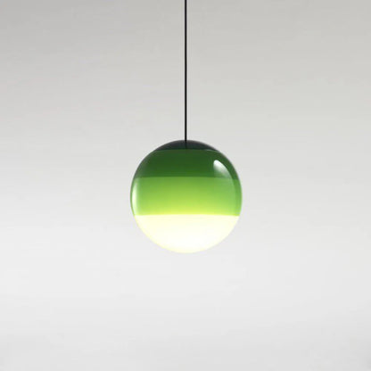 Plafonnier suspendu moderne en verre coloré pour la maison Ceiling Lamp Electro Paris Vert