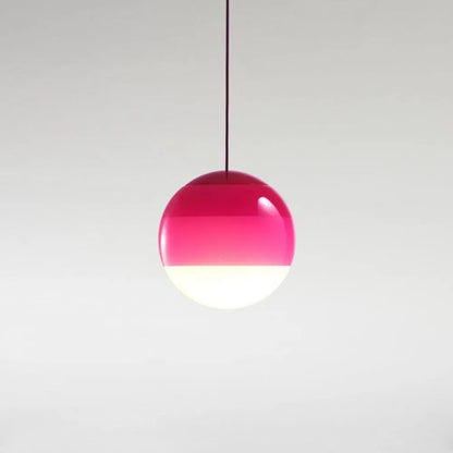 Plafonnier suspendu moderne en verre coloré pour la maison Ceiling Lamp Electro Paris Rose