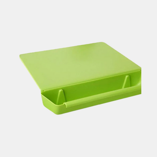 Planche à Découper Multifonction avec Plateau – Planche 2-en-1 pour Préparation en Cuisine Planche à découper Electro Paris Vert