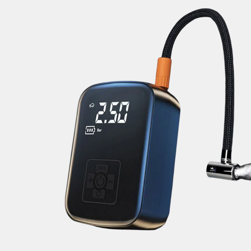 Pompe à Sir Electrique – Gonfleur de Pneus Portable Avec Écran LED Tire Pump Electro Paris