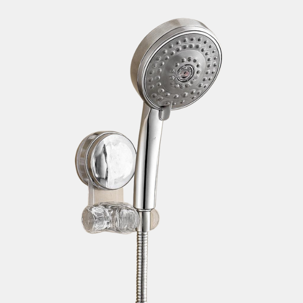 Porte-Douche Universel – Réglable et Sans Perçage Electro Paris Argent