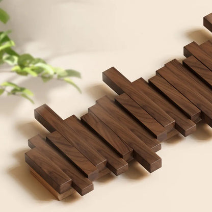 Porte-Manteau Moderne en Bois avec Crochets Rabattables – Organisateur Mural pour Entrée Porte-manteaux et crochets Electro Paris