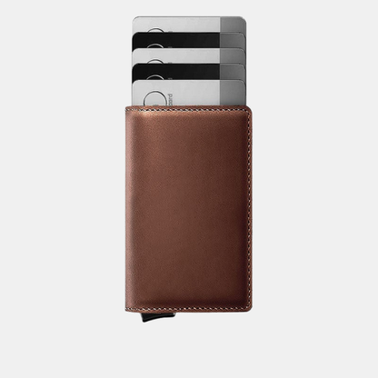 Portefeuille Classique en Cuir Premium active Electro Paris Marron Foncé