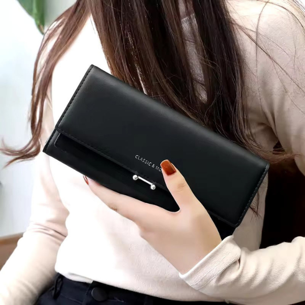 Portefeuille Femme – Élégance et Praticité Wallet Electro Paris Noir