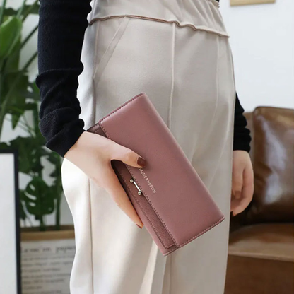 Portefeuille Femme – Élégance et Praticité Wallet Electro Paris Rose foncé