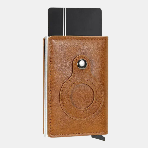 Portefeuille Sécurisé – Protection RFID Intelligente Electro Paris Marron avec Support