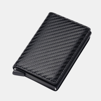 Portefeuille Sécurisé – Protection RFID Intelligente Electro Paris Carbone Noir