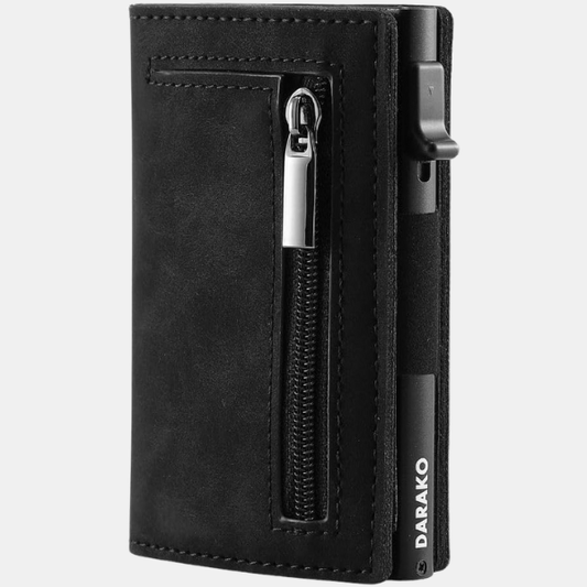 Portefeuille Sécurisé – Protection RFID et Style Electro Paris Noir