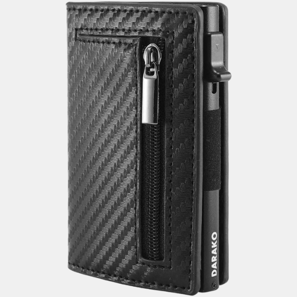 Portefeuille Sécurisé – Protection RFID et Style Electro Paris Charbon