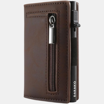 Portefeuille Sécurisé – Protection RFID et Style Electro Paris Marron