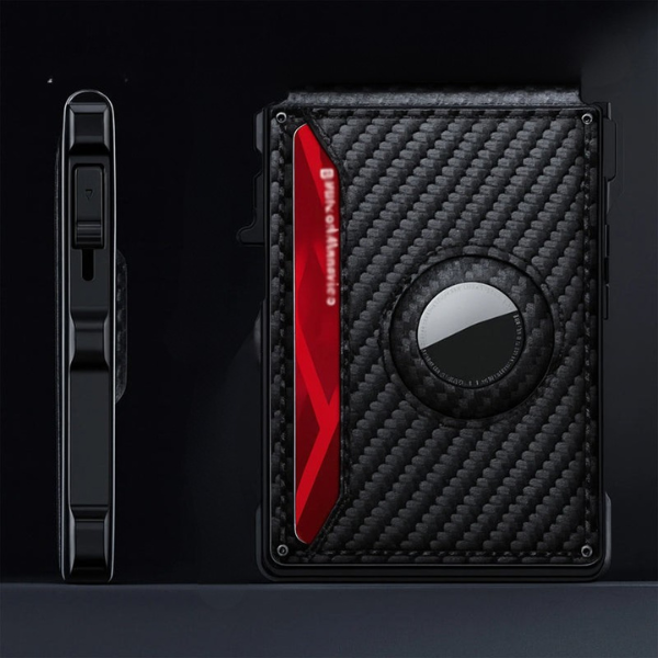 Portefeuille de Luxe Compatible Airtag – Élégance et Sécurité Electro Paris