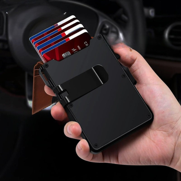 Portefeuille de Luxe Compatible Airtag – Élégance et Sécurité Electro Paris