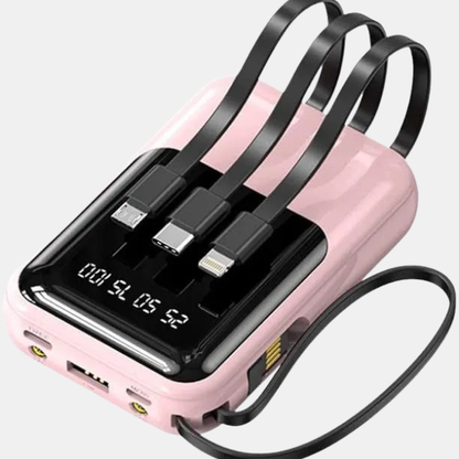 PowerBank 10 000 mAh – Charge Rapide et Portable Gadgets Electro Paris Rose