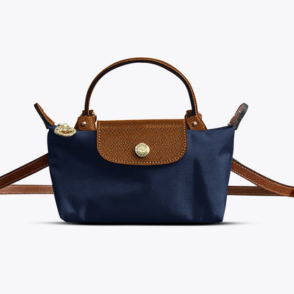 Sac À Bandoulière Pour Femmes – Petite Sacoche Élégante Avec Sangle Réglable Cross Body Bags Electro Paris Marine Bleu