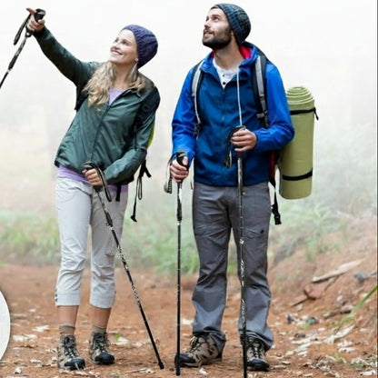 Bâton De Randonnée Rétractable Automatique Premium Pour Aventures Et Sécurité Sur Tous Les Sentiers Walking stick Electro Paris