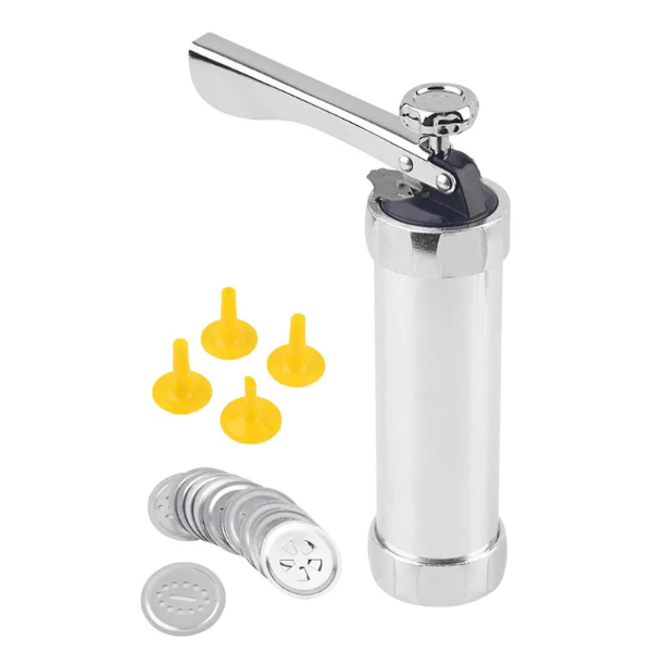 Presse Gourmande – 20 Formes et 4 Douilles pour Biscuits et Pâtisserie Electro Paris